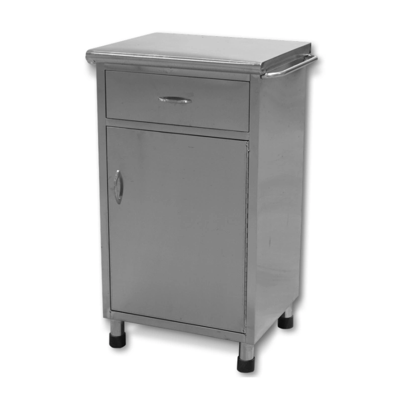 Mecan New Medical Bed Side ABS Cabinet Steel Bedside Locker with Cheap Price