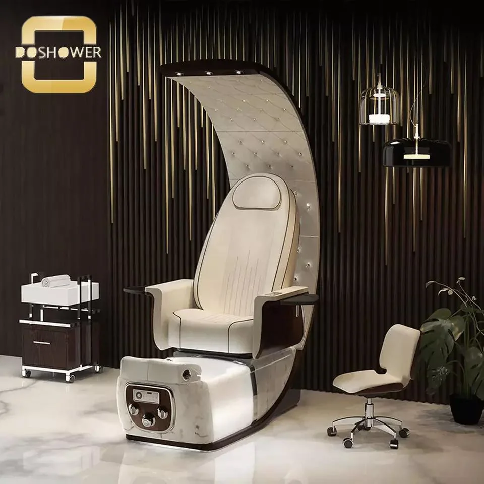 Nail Table and Chair Set with New Design Luxury Pedicure Chairs