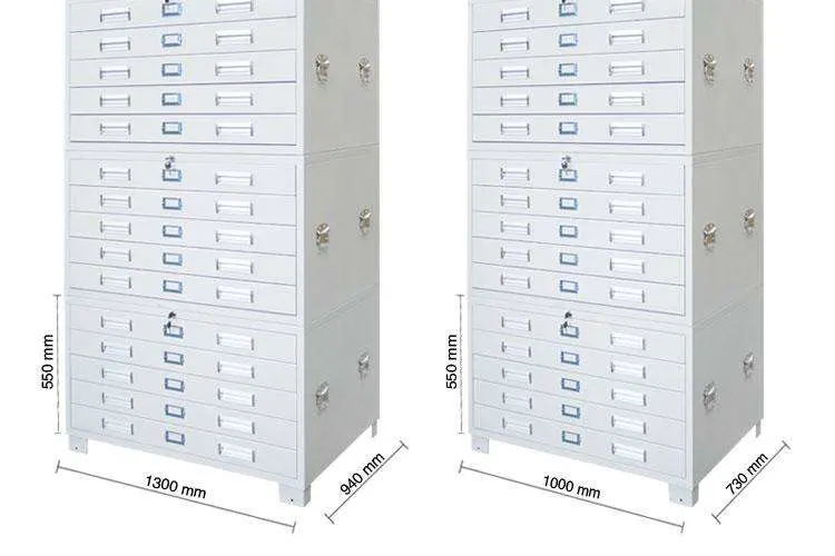 Drawing Storage Drawer Flat File Cabinet