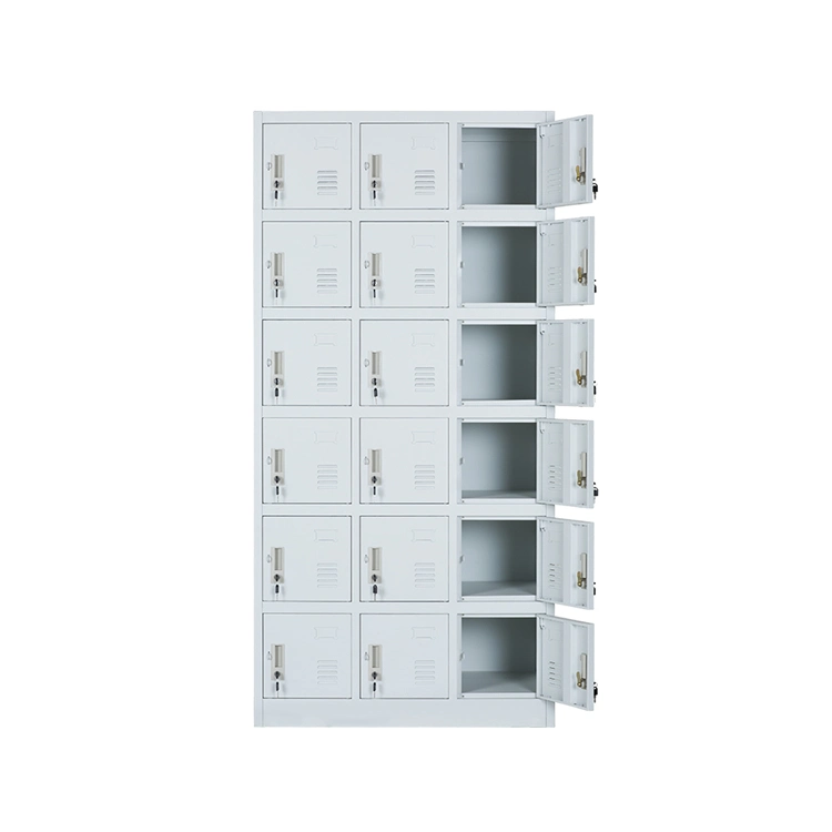 Multiple Choice 3 Lines 18 Doors Lockers for Sale