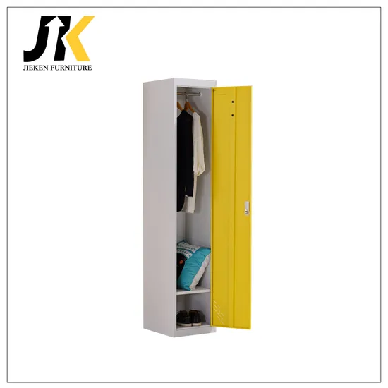 Customizable Single Door Steel Locker with Inclined Top