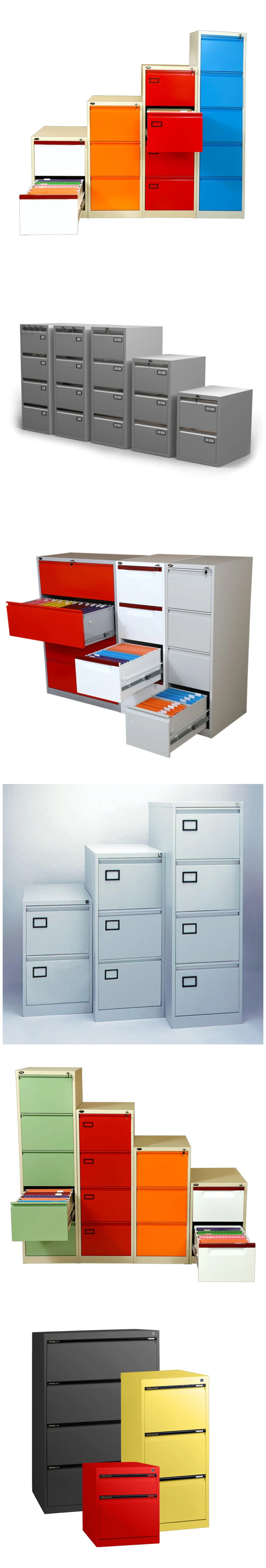 Office 3 Drawer Lateral File Steel Filing Cabinet with Anti-Tilt