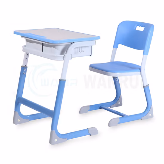 Original Factory Student Desk and Chair Single Classroom Furniture Table School Furniture