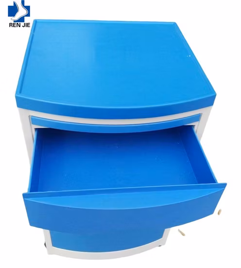 Factory Hot Sale Hospital Clinic Furniture ABS Hospital Medical Bedside Locker Cabinet