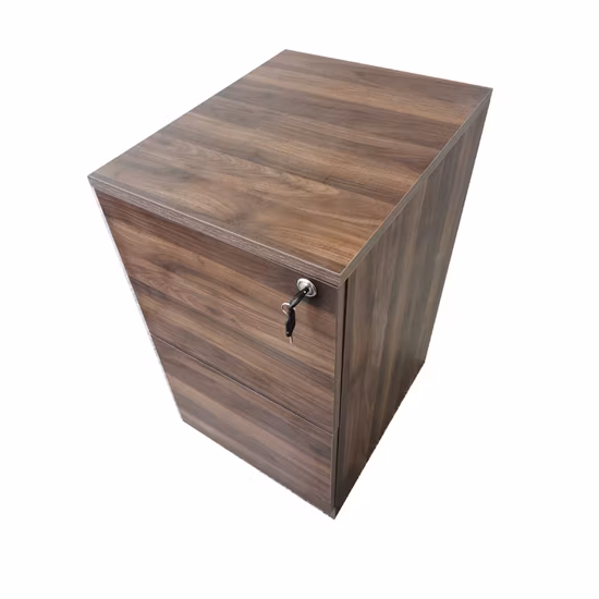 Storage Wooden Office MDF Chipboard Wooden Color Lateral File Cabinet