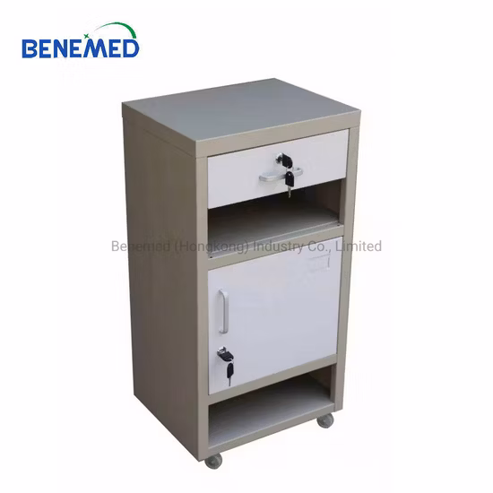 ABS Bedside Cabinet Table ABS Medical Locker Bm-C0528