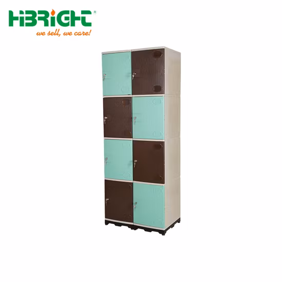 School Student Supermarket Storage ABS Plastic Locker