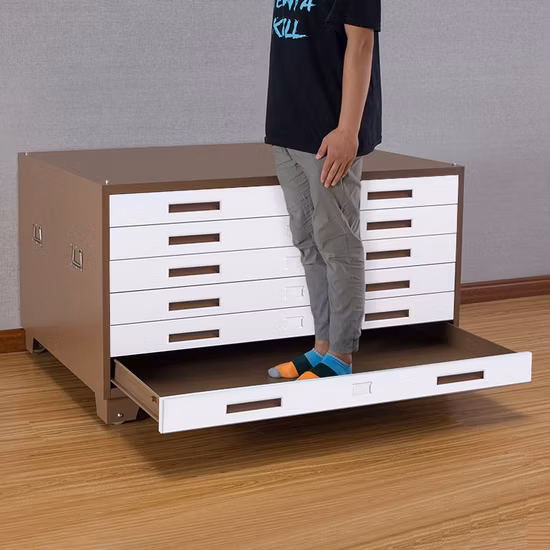 Steel Office Architectural Drawing Storage Filing A0 Architect Drawer File Cabinet