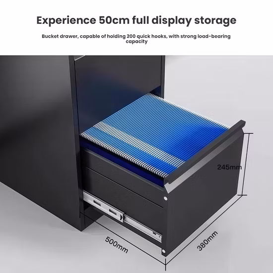 Kd Structure Metal Vertical Filing Cabinet Storage Cabinet File Cabinet for Office