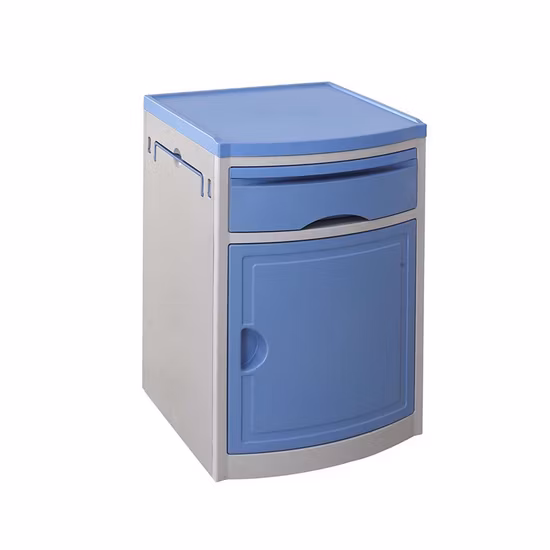 China Medical Furniture Factory Made Hot Sales Medical Ward ABS Bedside Locker in Hospital