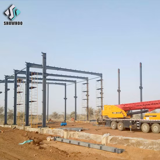 Portable Building Prefab Steel Structure Warehouse Workshop Prefabricated Metal Industrial Storage Shed