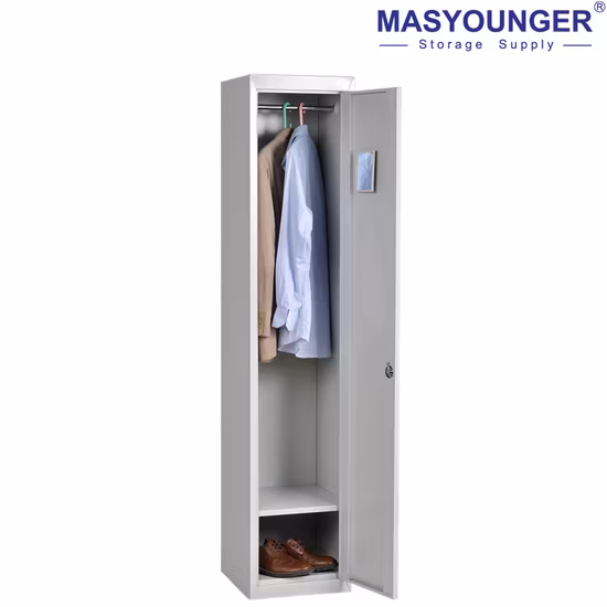 Gym Office Use Compartment Locker Single Door Storage Steel Metal Locker