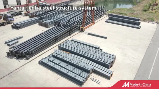 Steel Building Structure Factory Building Free Design Manufacturer Galvanized Fabricated
