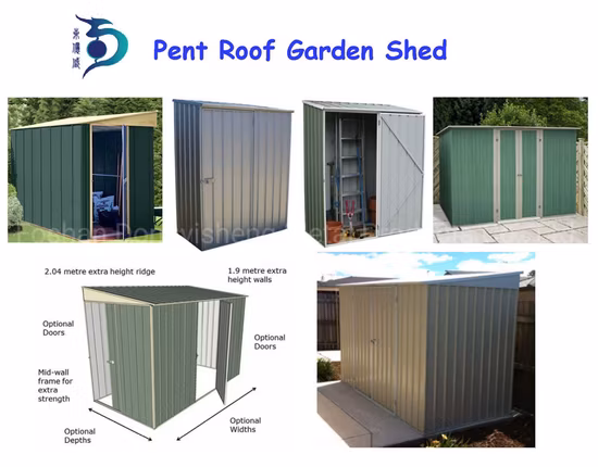 DIY New-Style Garden Sheds Used for Storage Tools (RDSA6X7-G2)