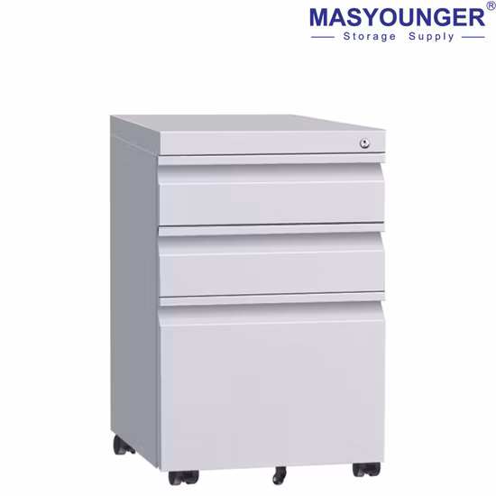 Office Furniture Large Storage Modern Office Metal Mobile Caddy Cabinet