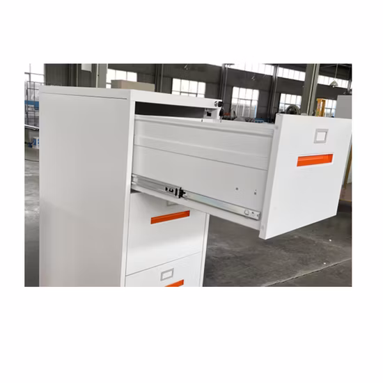 Fire Resistant Filing Cabinet with 4 Drawer for Office Use, Fireproof 4 Drawer Storage Cabinet, 4 Drawer File Cabinet