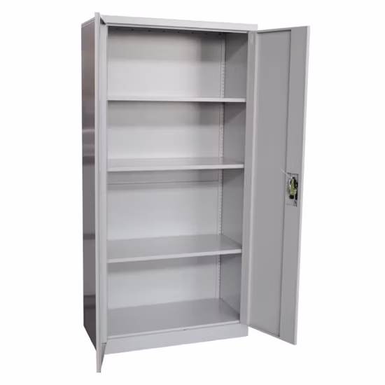 Office Width Size Drawings 2 Tiers Metal Storage Filing Cabinet